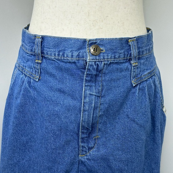 Cherokee Vintage Denim Midi-Skirt, pre-loved condition - Picture 4 of 15